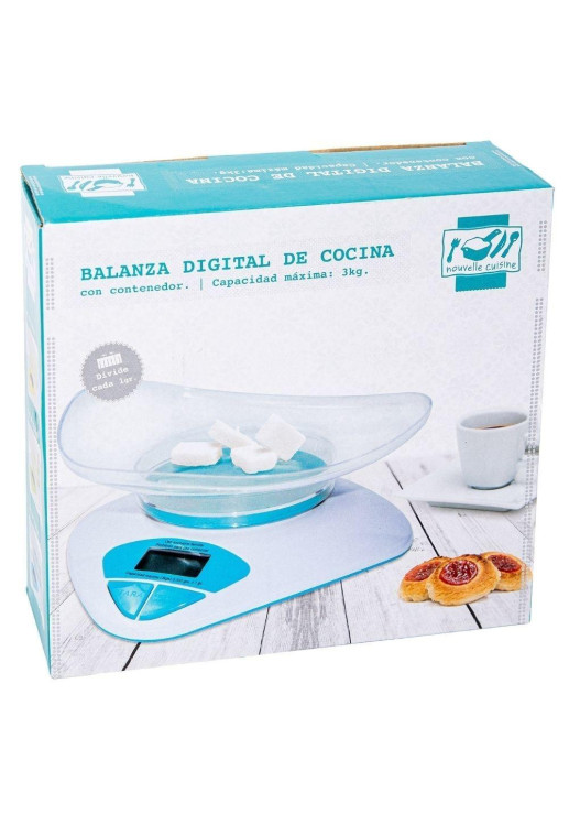 Balanza Digital Para Cocina X 3 Kg - Verde