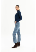 Jean High Waist Guipure