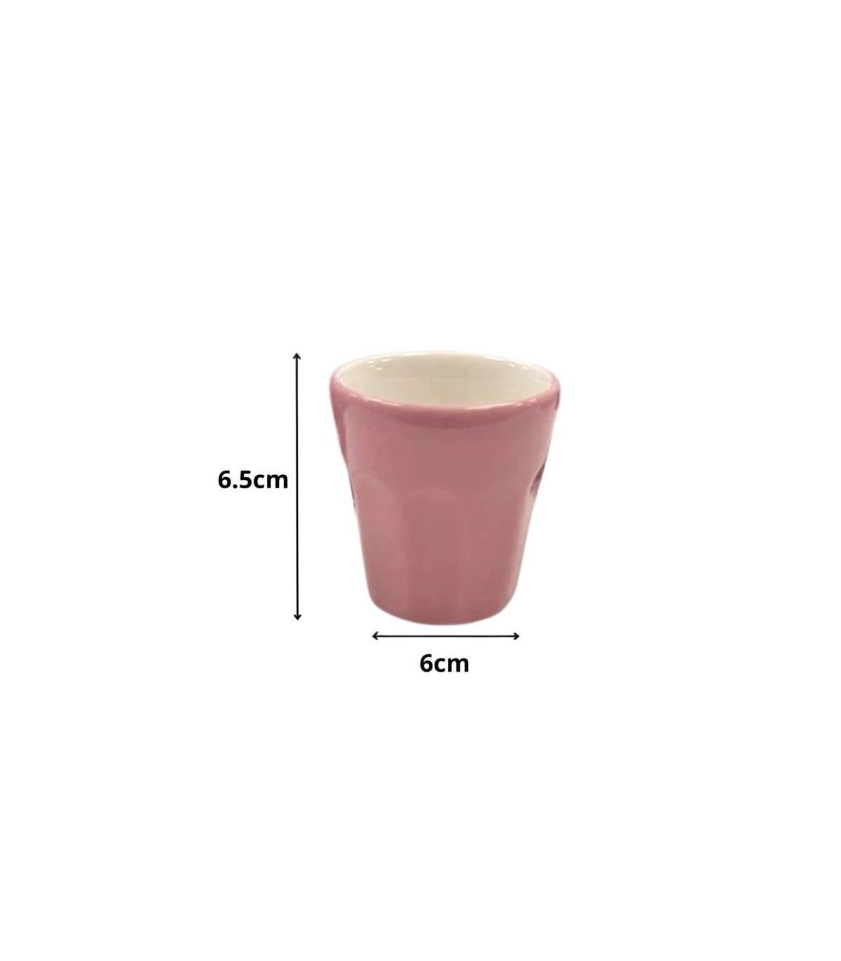 Vaso De Café De 90 Cc Rosa - Oxford