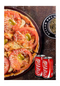 Pizza Napolitana + 2 Bebidas