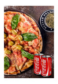 Pizza Margarita + 2 Bebidas