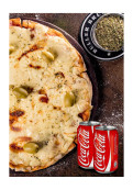 Pizza Muzzarella + 2 Bebidas