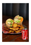 Wrap De Atun Con Chips De Batatas
