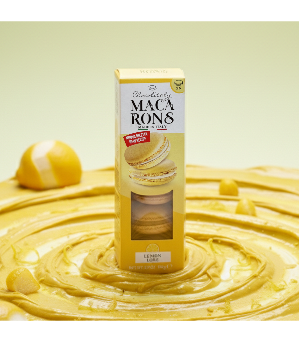 Macarrones de Pistacho