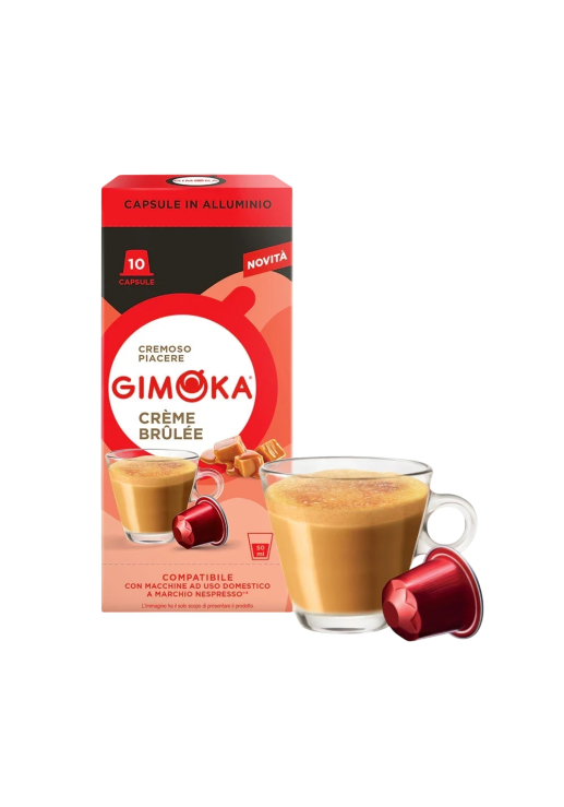Cápsulas de Café Creme Brulee Aluminio - Caja x10 u
