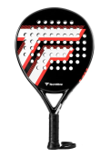 Paleta De Padel Pala Tecnifibre Wall Master One Color Serie 2023 Negro/rojo Soft Eva Fibra De Vidrio