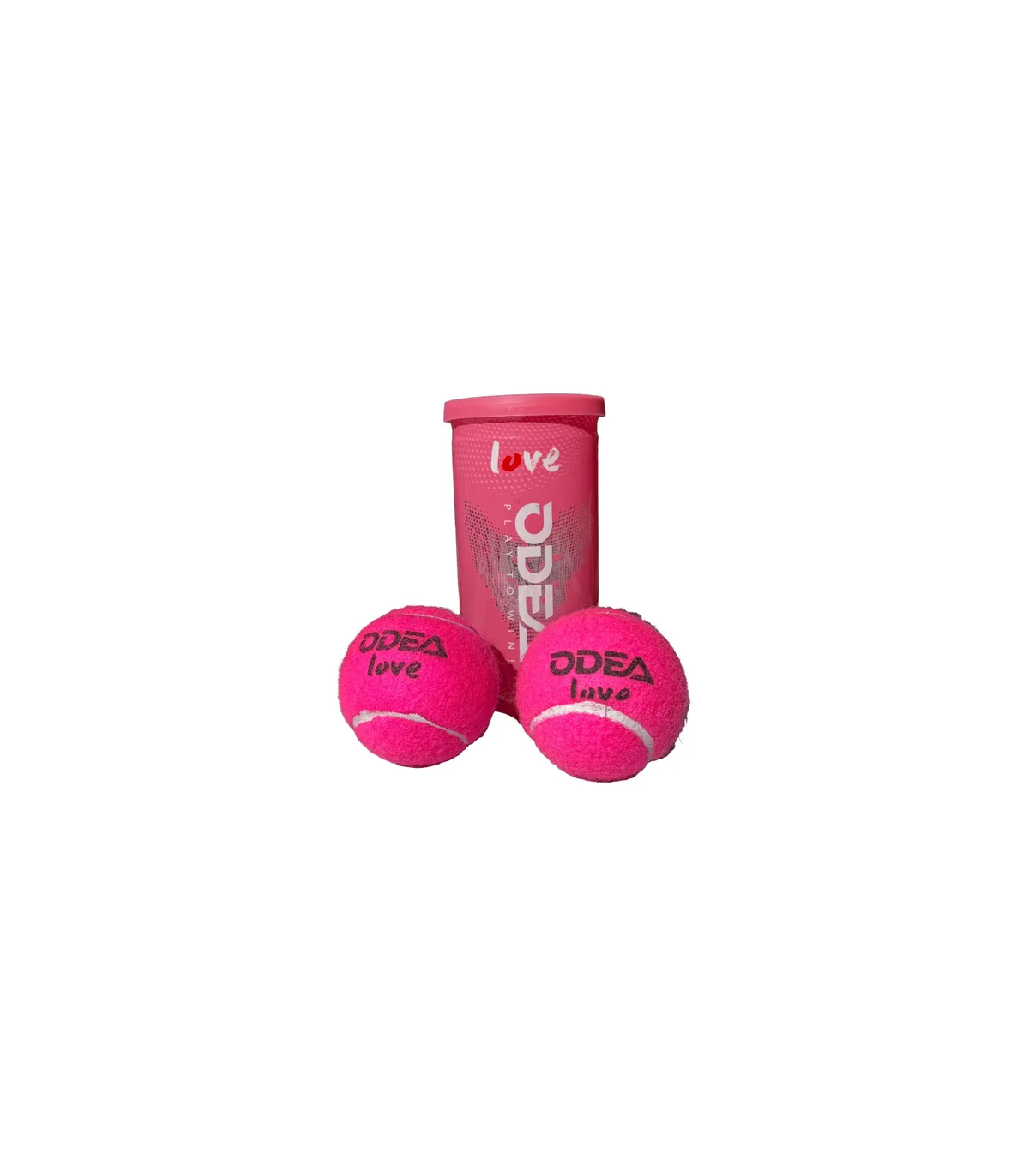Tubo Pelotas Odpro Pink Rosa Padel X2 Rosa