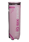Pelotas De Padel Pink Sixzero Tubo X3 Entrenamiento Color Rosa