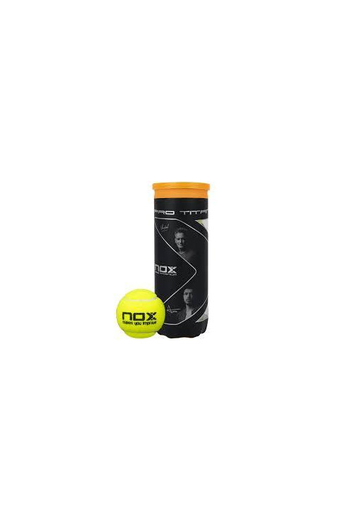 Nox Titanium Pro Tubo De 3 Pelotas Padel