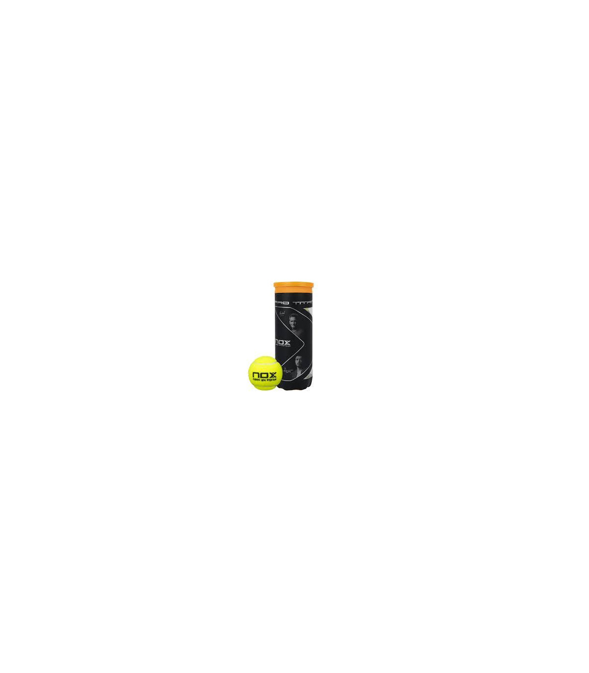 Nox Titanium Pro Tubo De 3 Pelotas Padel
