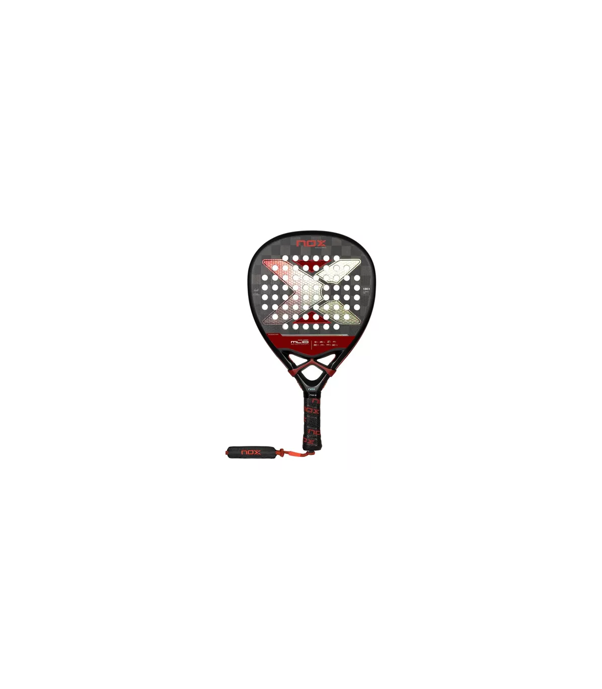 Paleta De Padel Nox Ml10 Luxury Shotgun 18k