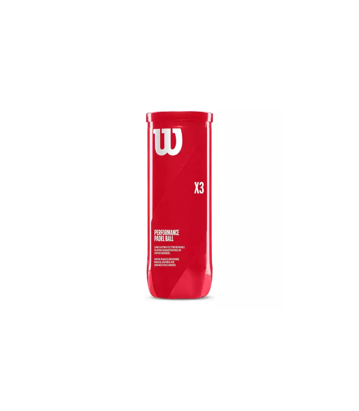 Tubo X3 Pelotas Padel Wilson Performance