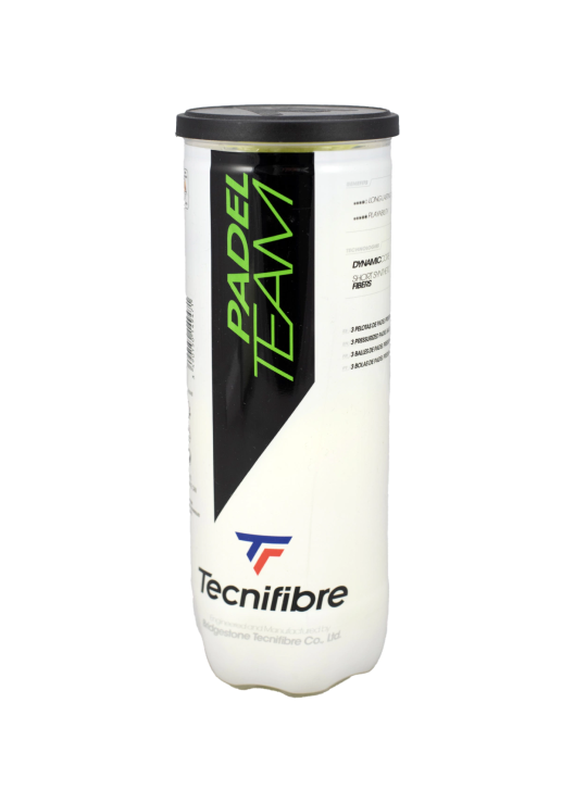 Tubo De Pelotas Tecnifibre Padel Team X3
