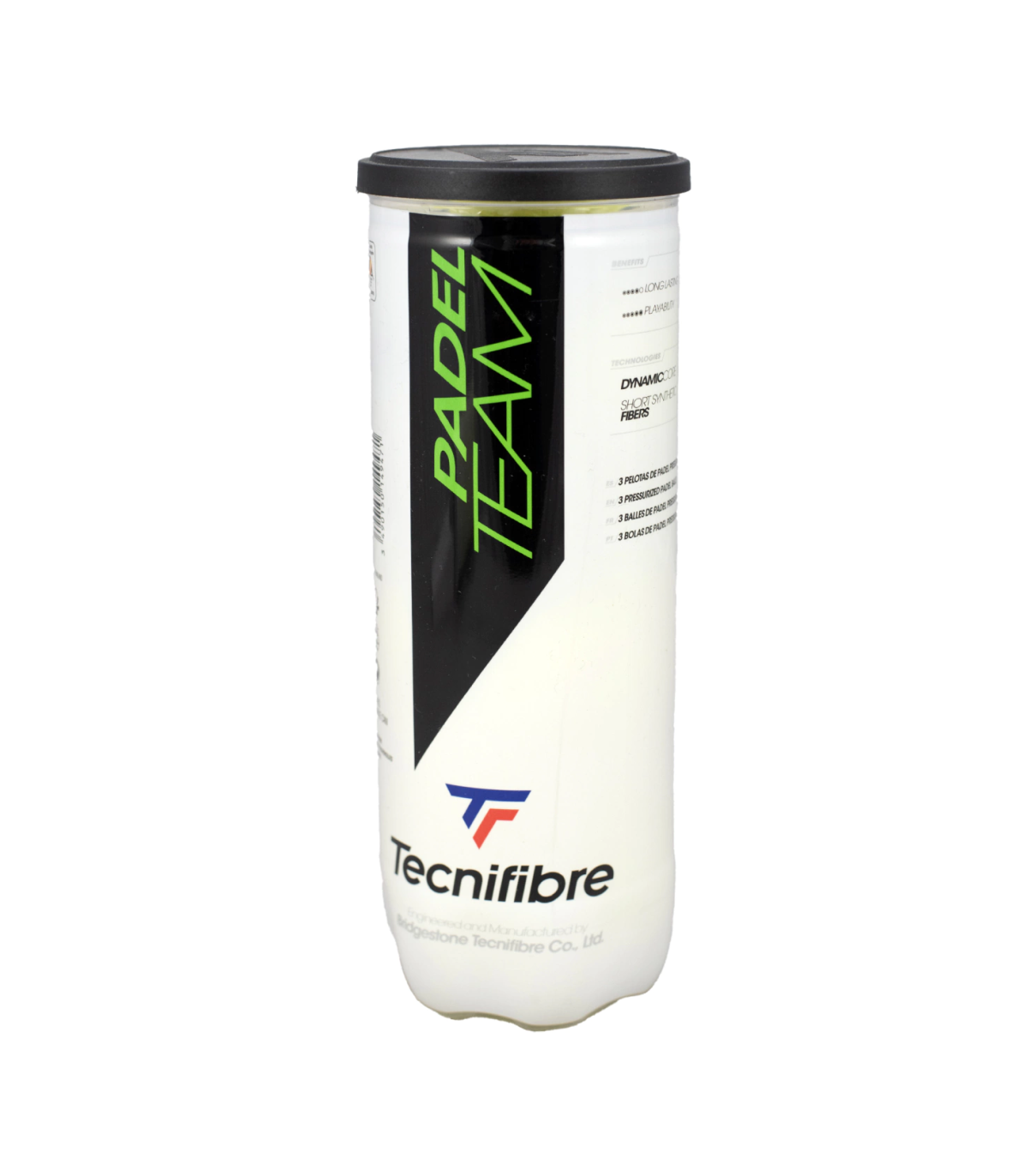 Tubo De Pelotas Tecnifibre Padel Team X3