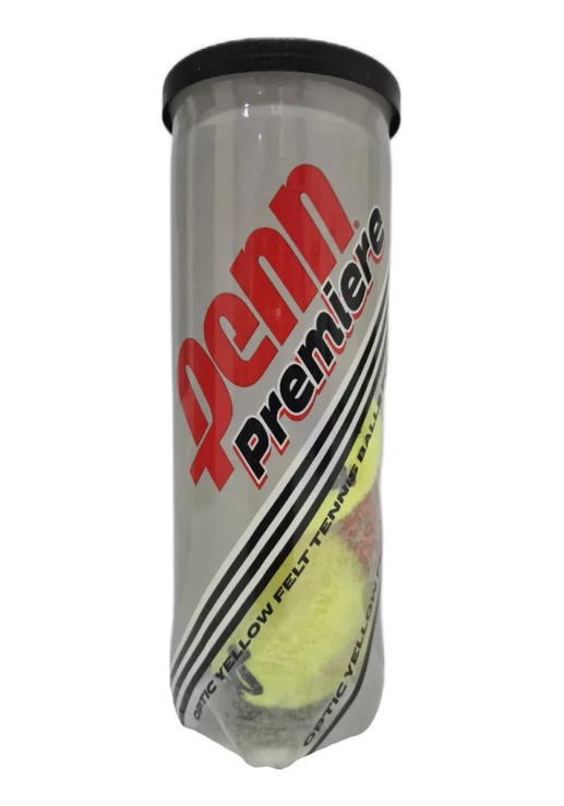 Tubo X3 Pelotas De Tenis O Padel Penn Premiere Color Amarillo