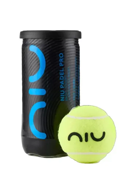 Tubo De Pelotas Niu Padel Pro X 2