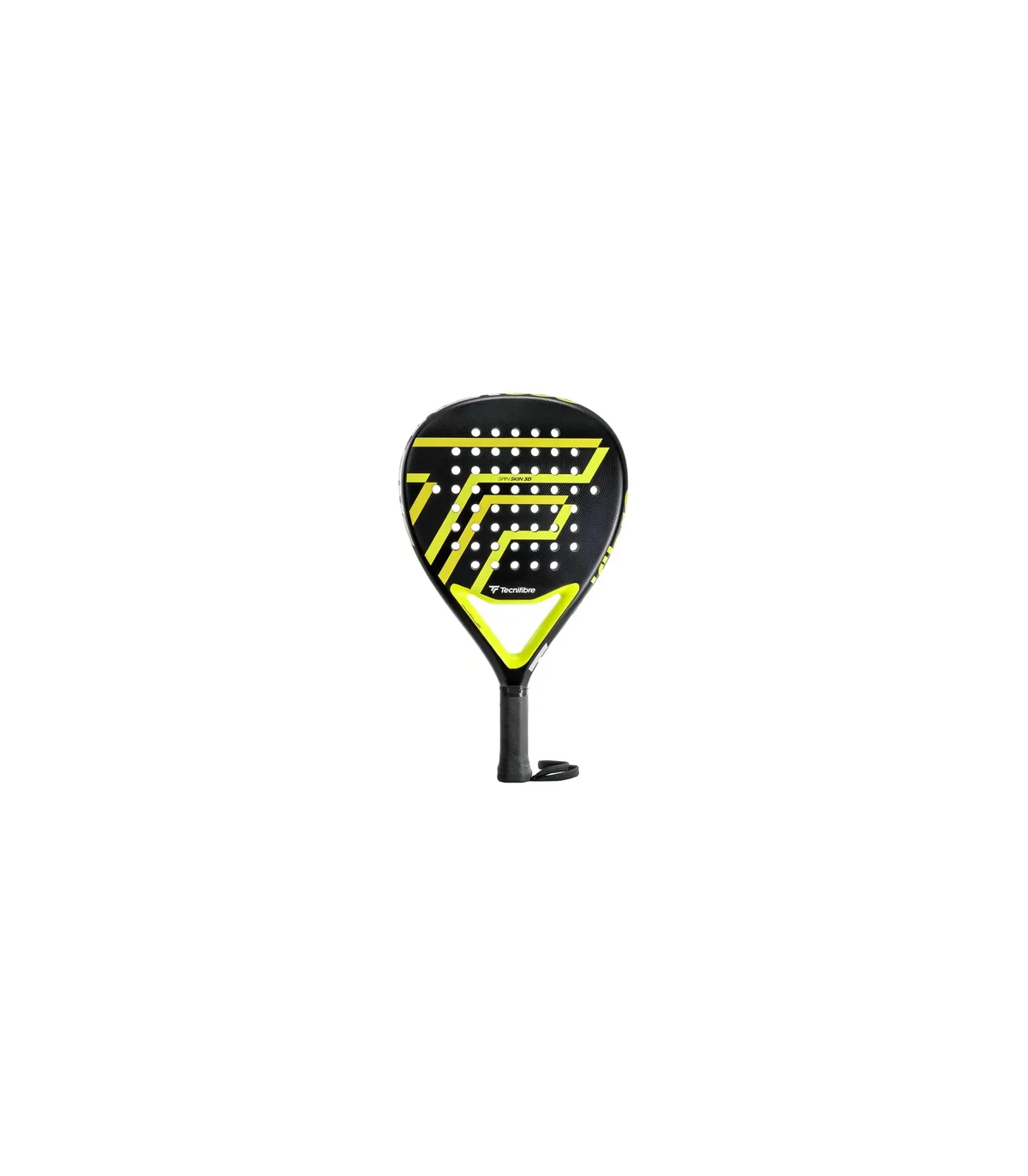 Paleta De Padel Pala Tecnifibre Wall Breaker 355 Spin Skin 3d Serie 2022 Carbono Negro Amarillo Potencia Y Control