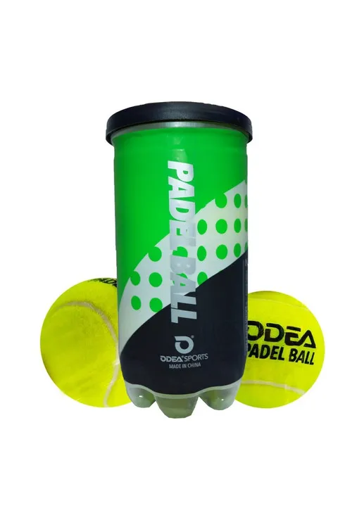 Tubos Pelotas Padel Odea Amarillo 2 Unidades Profesionales Tenis