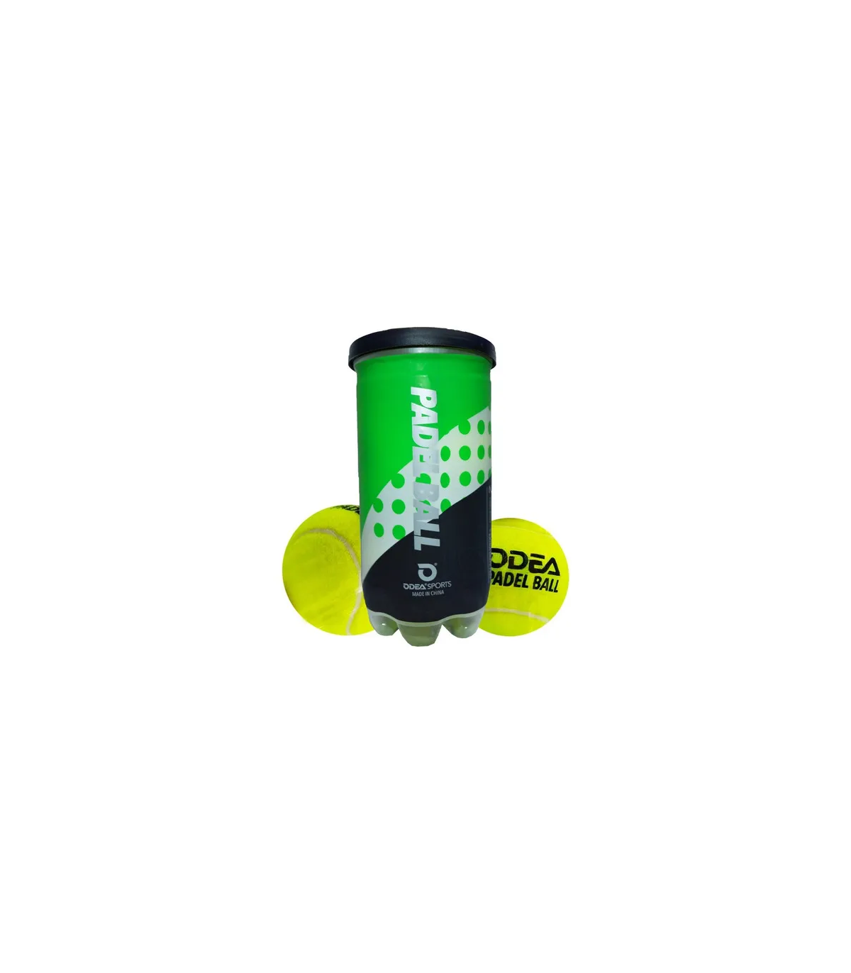 Tubos Pelotas Padel Odea Amarillo 2 Unidades Profesionales Tenis