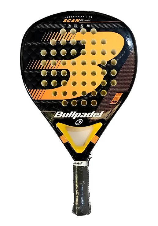 Paleta Padel Bullpadel Scan Power Foam Potencia - Amarillo