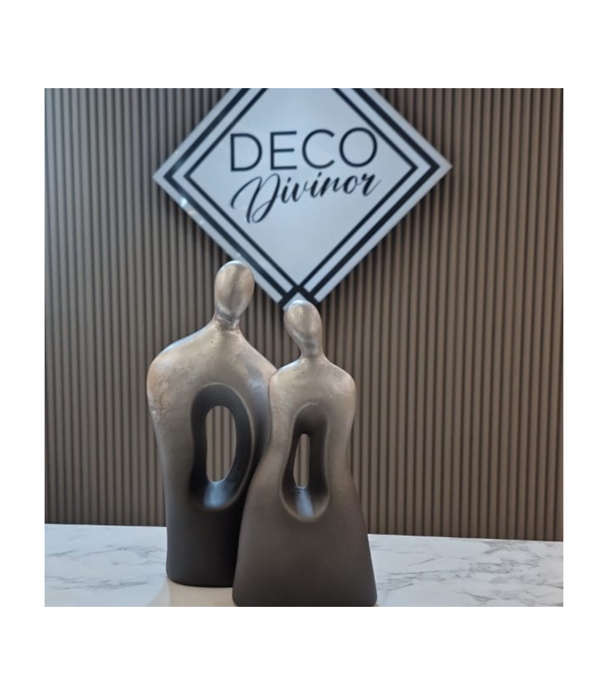 Escultura Mujer Hombre
