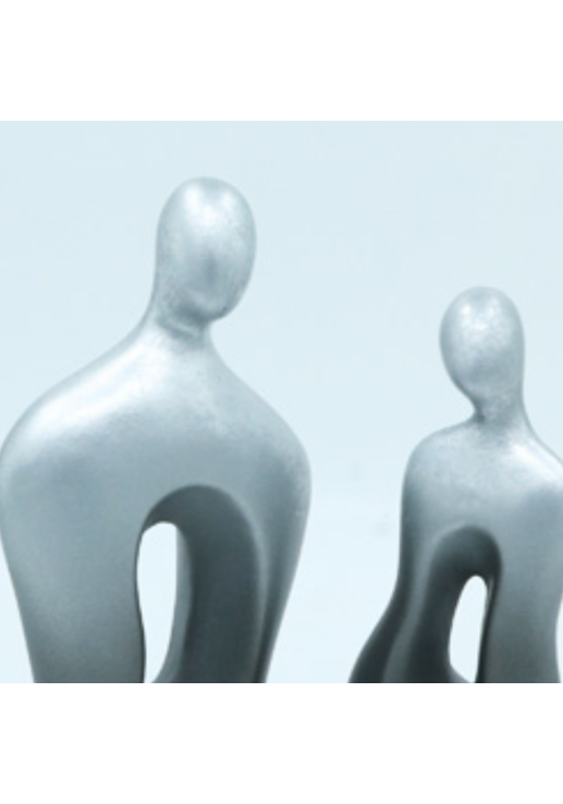Escultura Mujer Hombre
