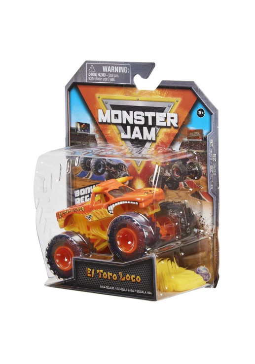 Monster Jam Vehículo 1:64 - El Toro Loco