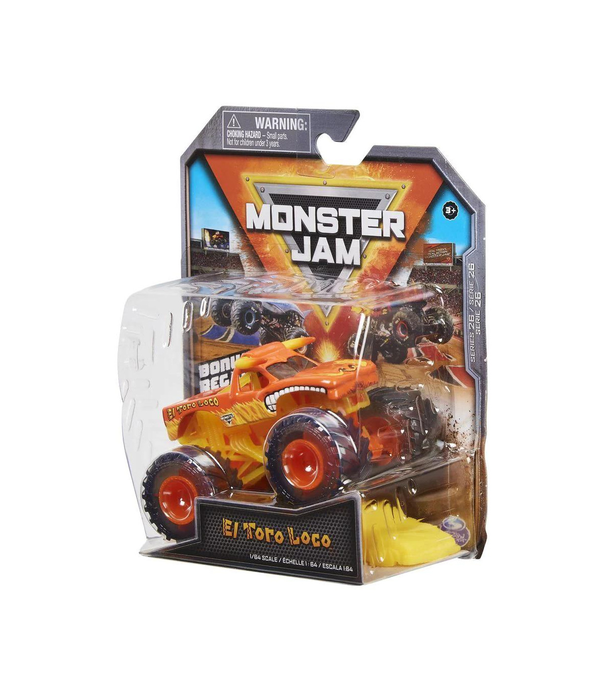 Monster Jam Vehículo 1:64 - El Toro Loco