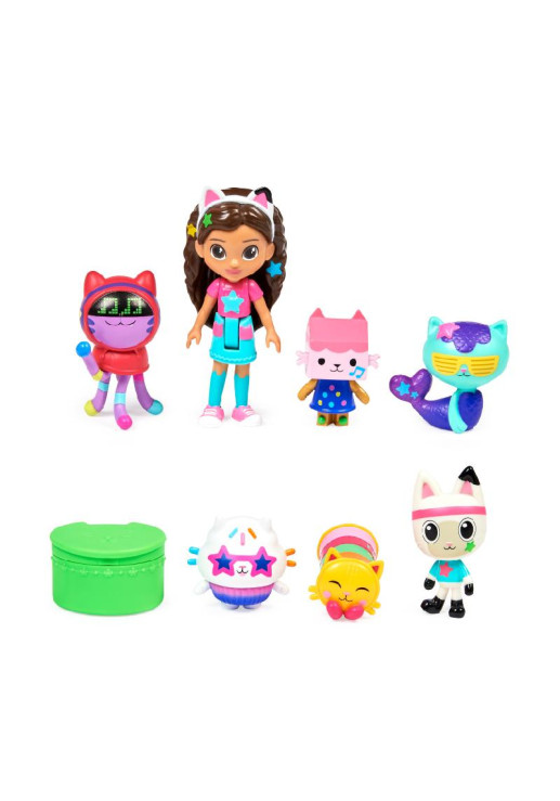 La Casa De Muñecas De Gabby Pack X 7