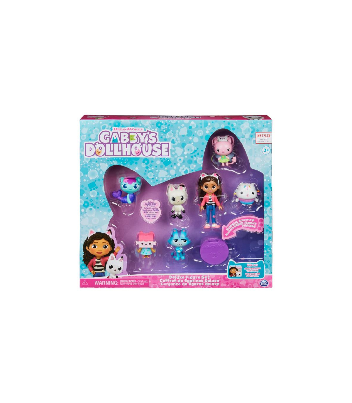 La Casa De Muñecas De Gabby Pack X 7