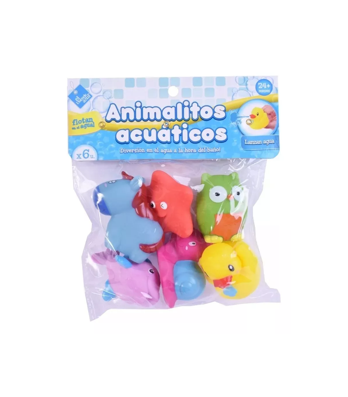 Animalitos Lanza Agua X 6