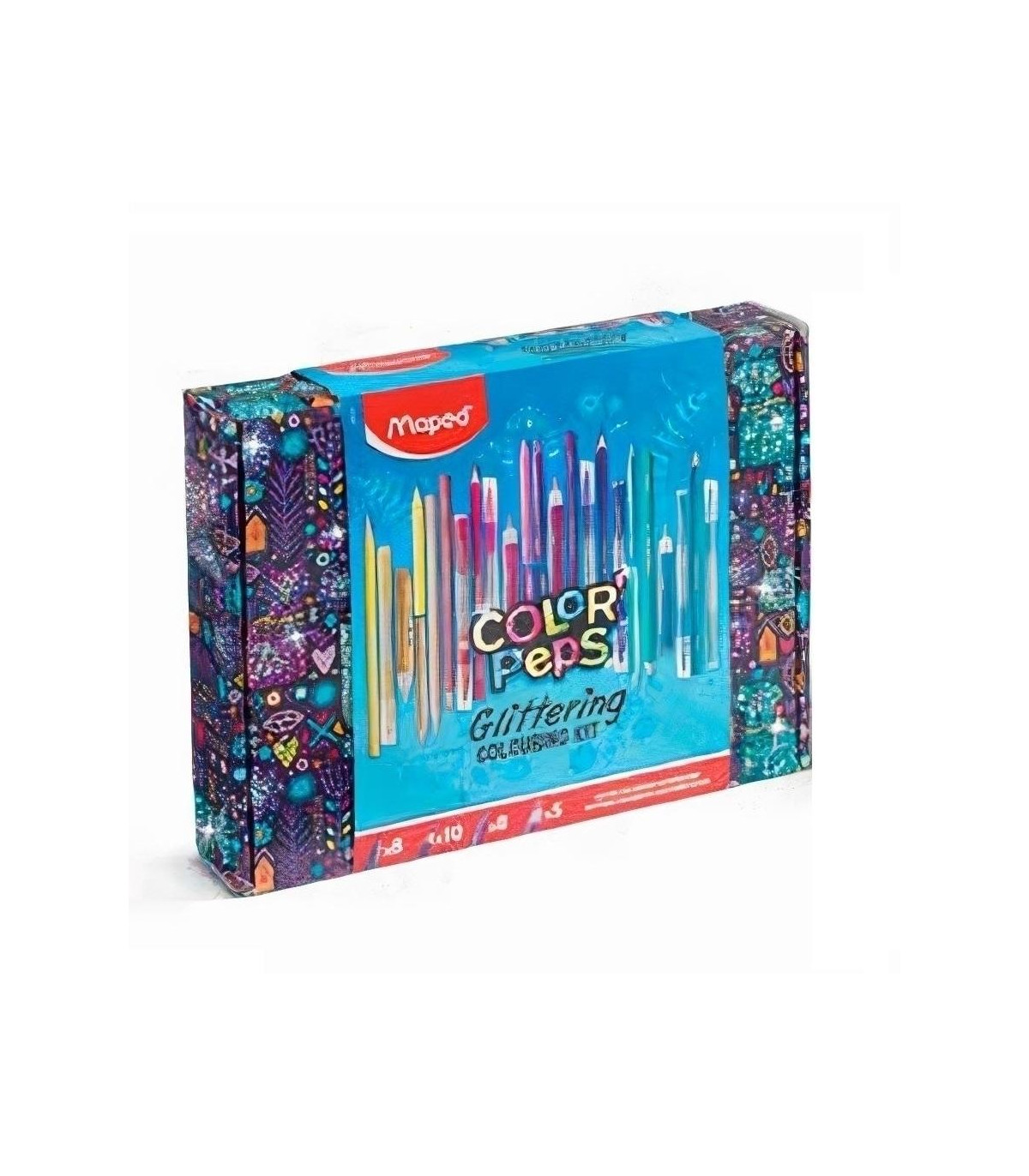 Maped Kit Colorea Glitter