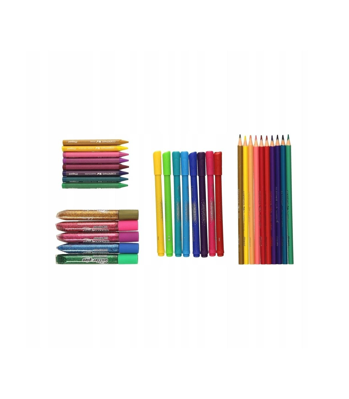 Maped Kit Colorea Glitter