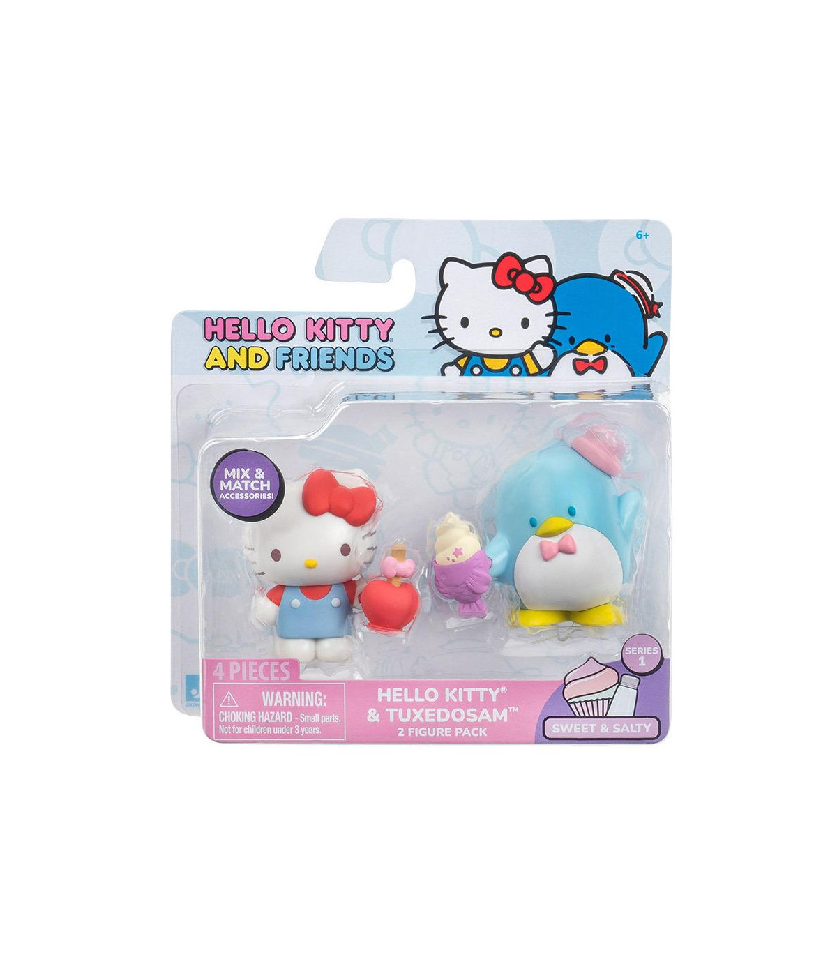 Hello Kitty Pack X 2 Figuras - Kuromi Y My Melody