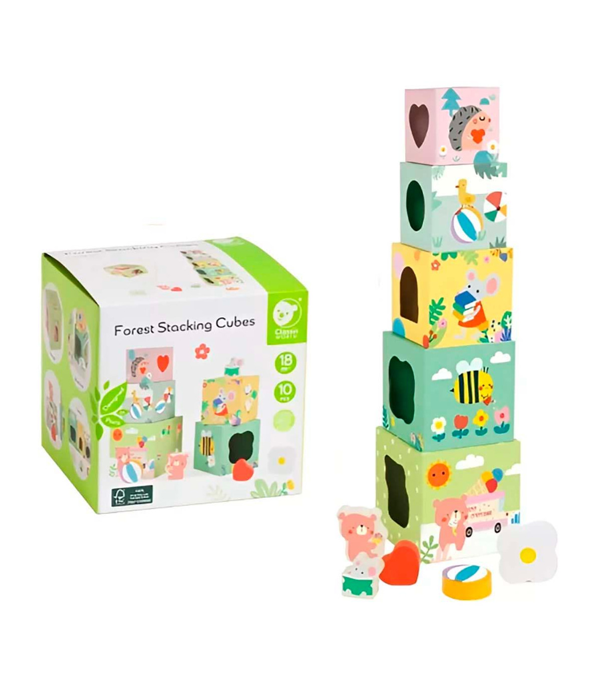 Cubos Apilables Bosque