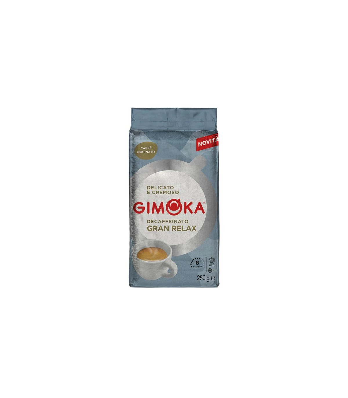 Café Gimoka molido Decaffeinato Gran Relax x250 gr.