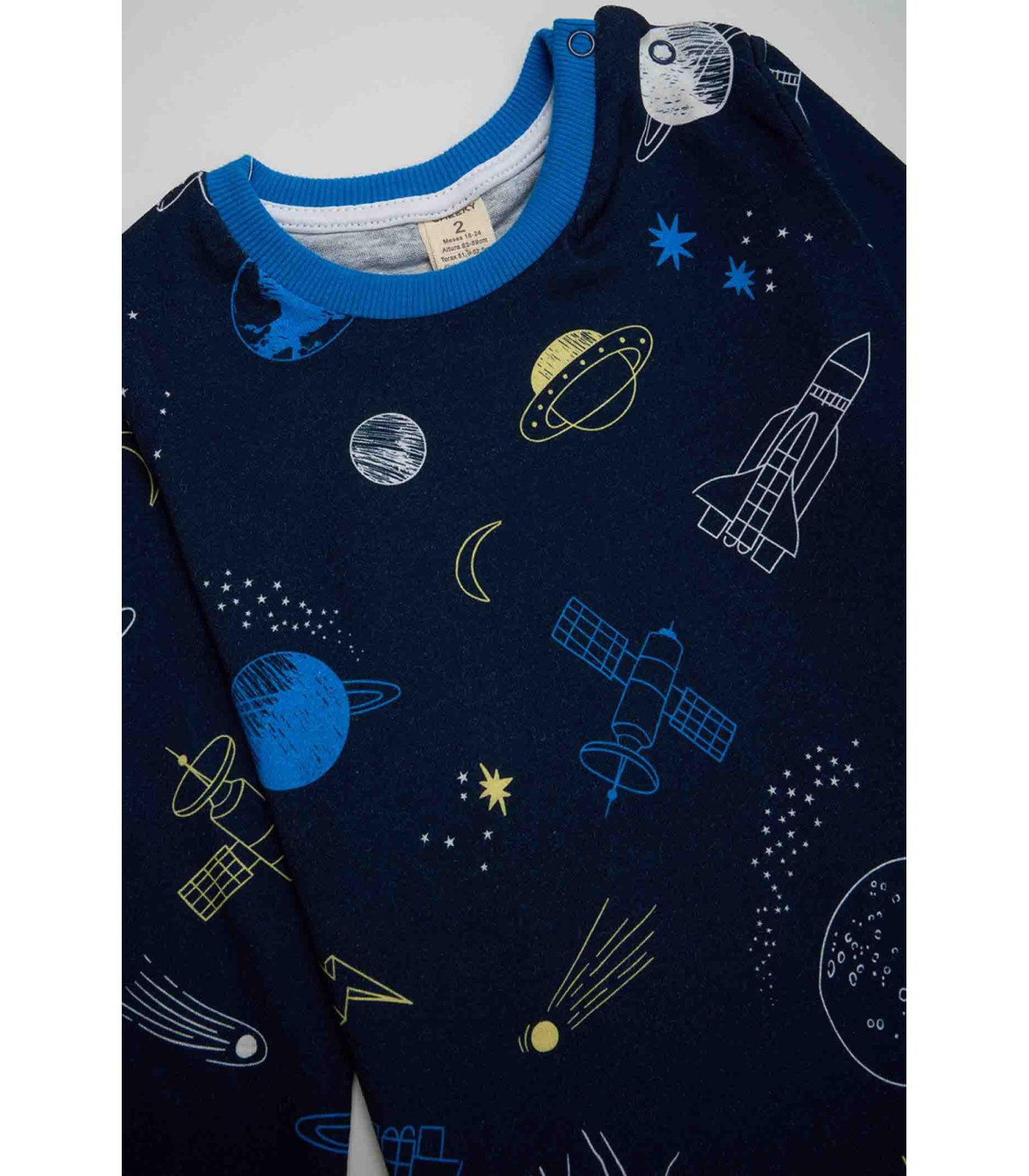 Pijama Pl Stp Cosmic 1-3