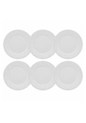 Juego De Platos Postre X 6 - 20 Cm Oxford Serena Cream