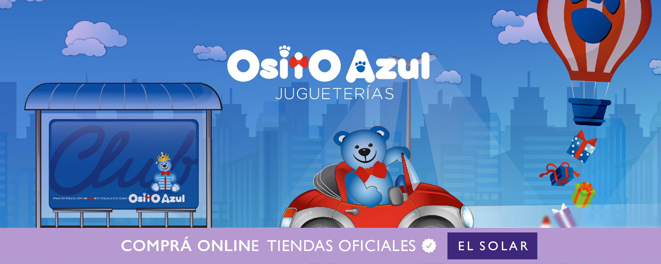 Osito Azul tienda oficial de El Solar