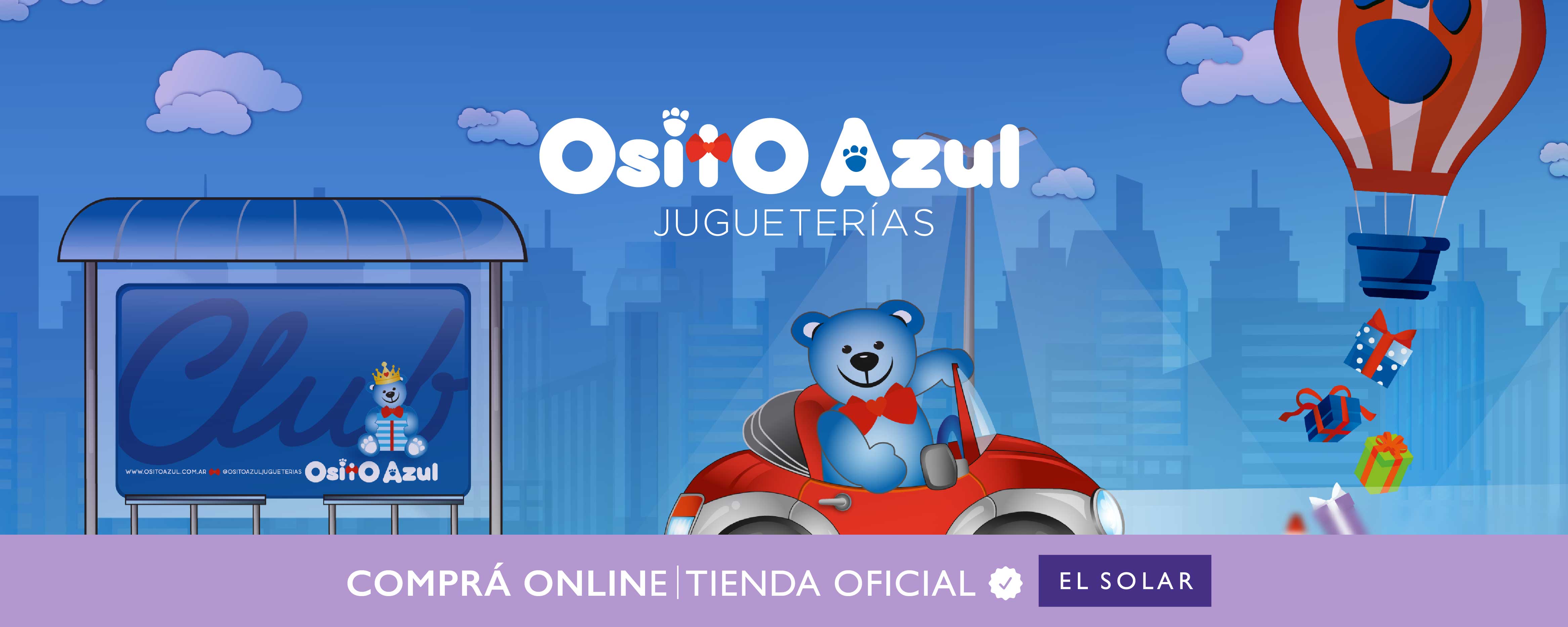 Osito Azul tienda oficial de El Solar